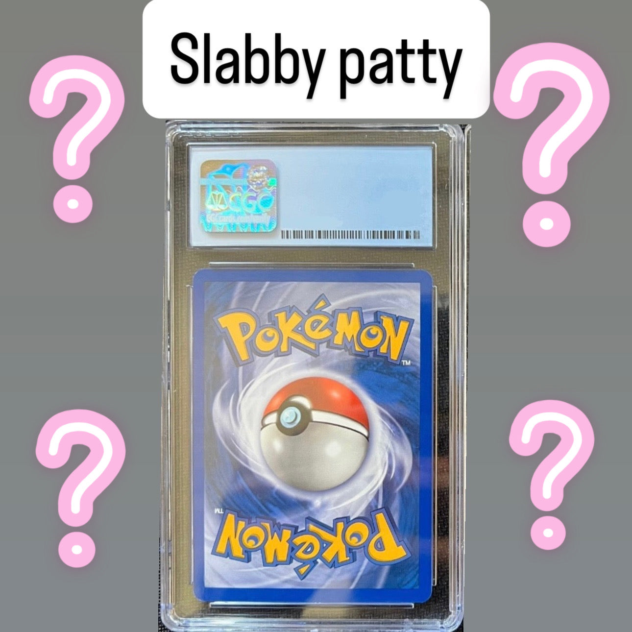 1 slabby patty Pokémon Card