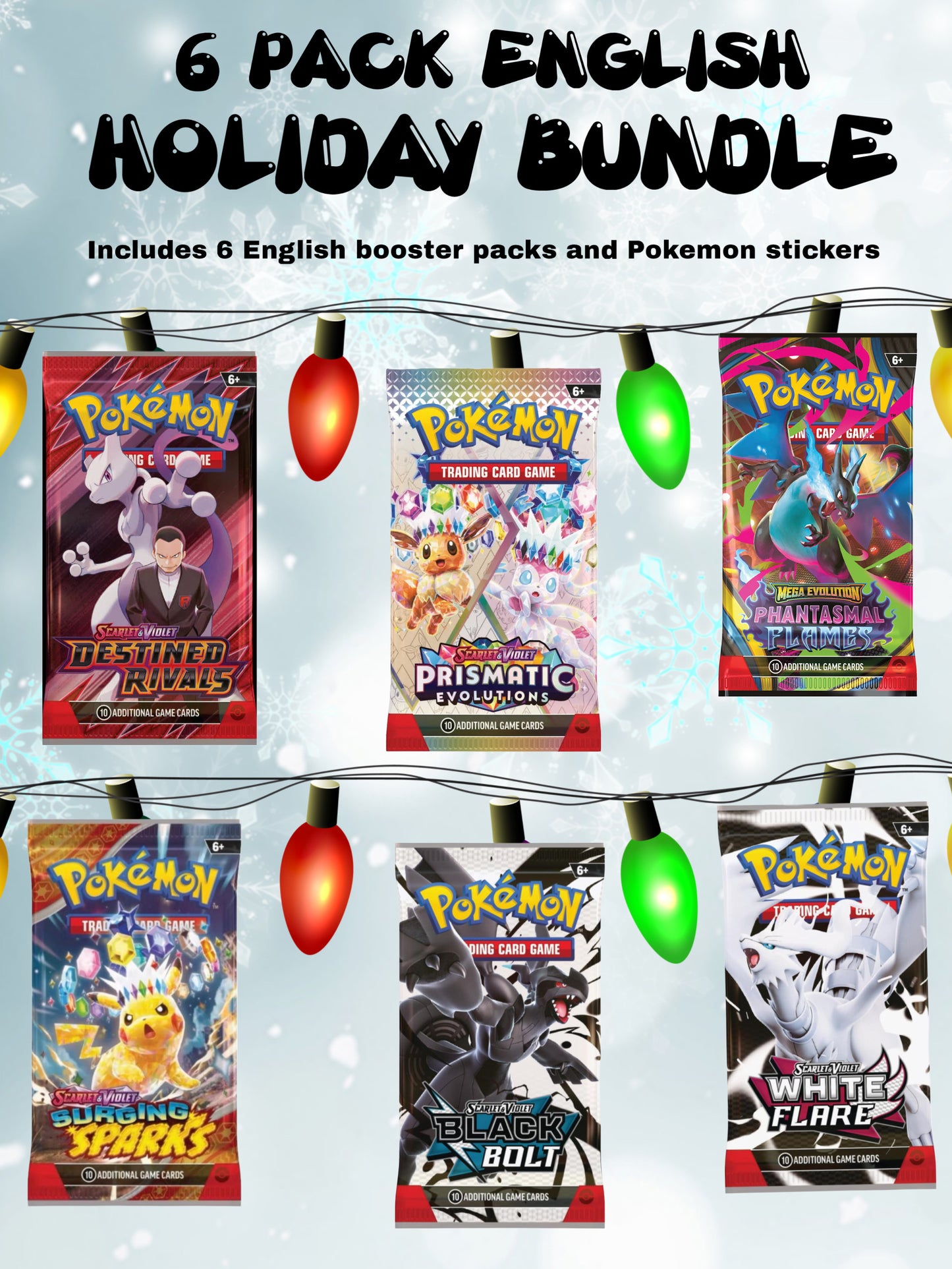 English 6 Pack Holiday Bundle