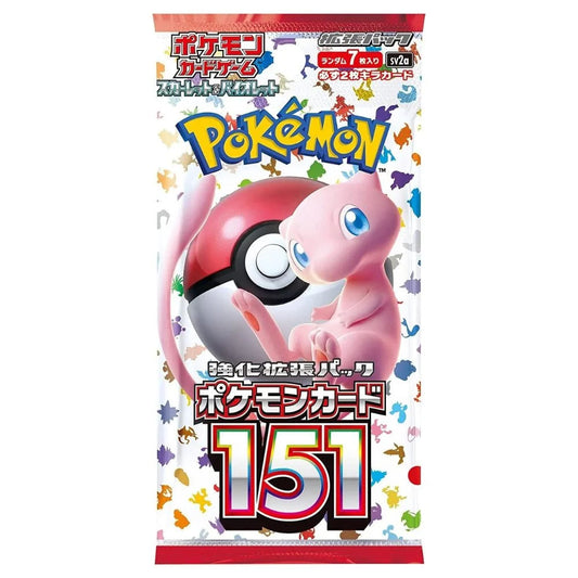 Japanese Pokemon 151 Booster Pack