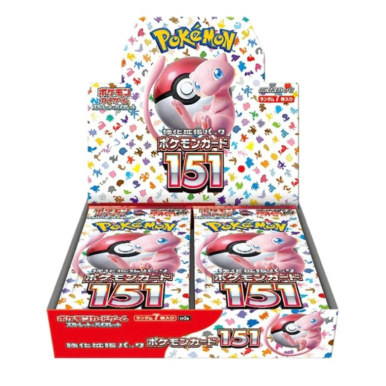 Japanese Pokemon 151 Booster Box