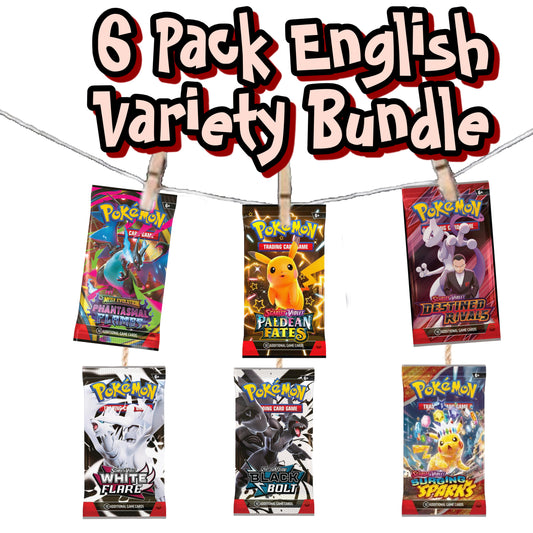 English Sample Bundle (6 Packs)
